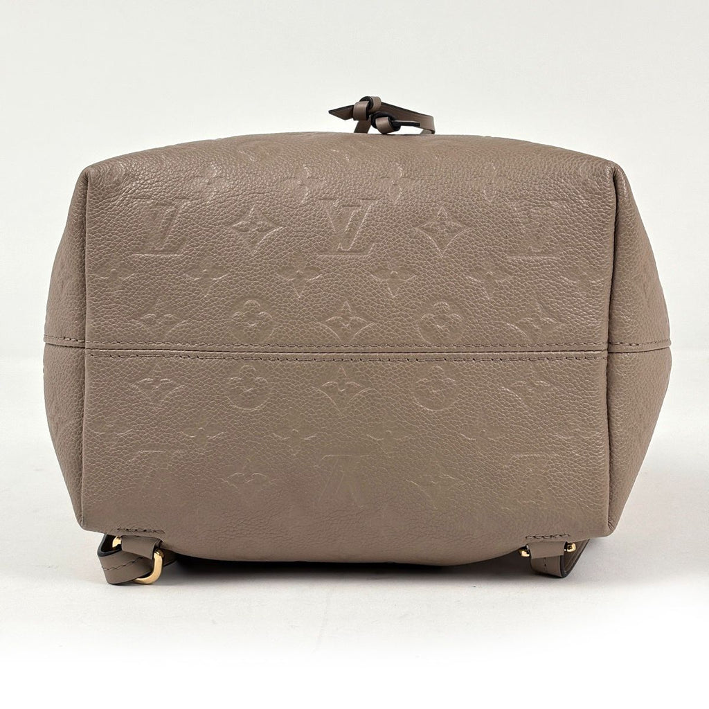 Louis Vuitton Montsouris PM Backpack Monogram Empreinte Tourterelle — view 3