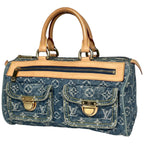 Louis Vuitton Neo Speedy Boston Bag Monogram Denim Blue