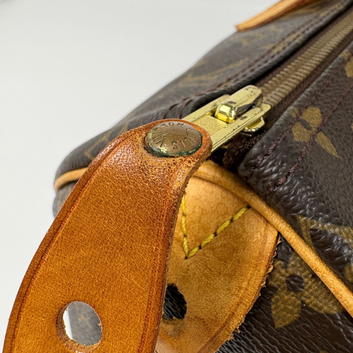 Louis Vuitton Speedy 40 Boston Bag Monogram Brown — view 5