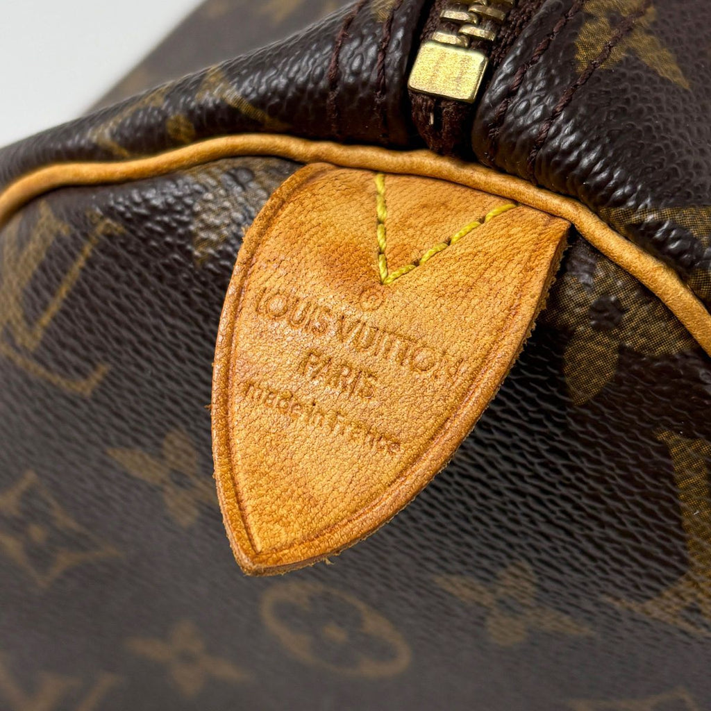 Louis Vuitton Speedy 40 Boston Bag Monogram Brown — view 4