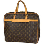 Louis Vuitton Porte Document Pegase Business Handbag Briefcase Monogram Brown