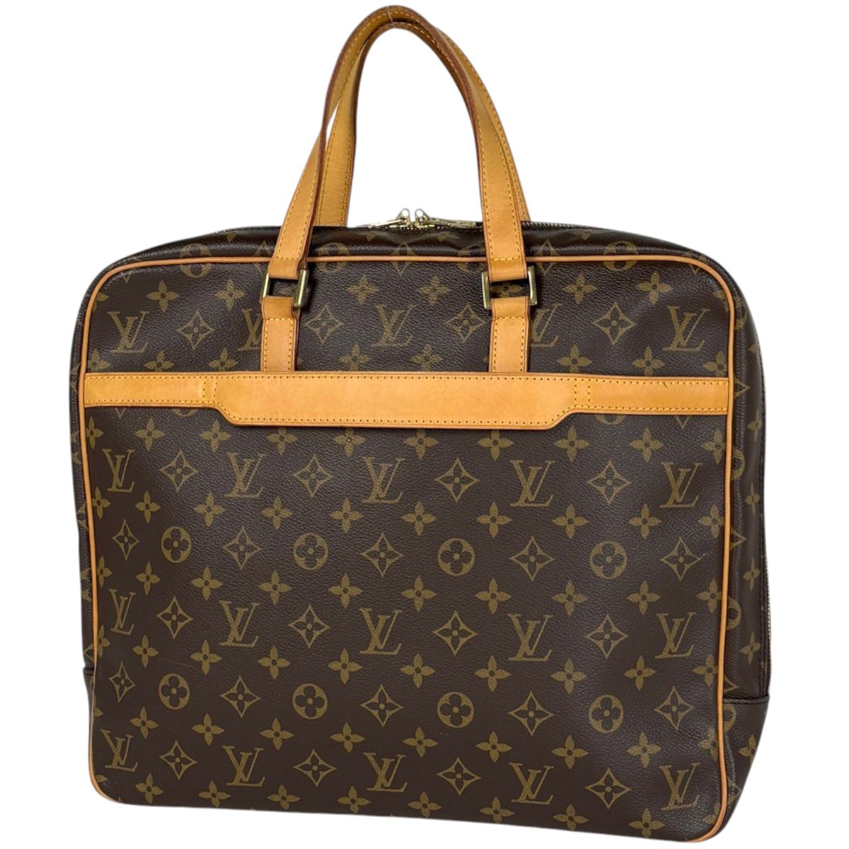 Louis Vuitton Porte Document Pegase Business Handbag Briefcase Monogram Brown