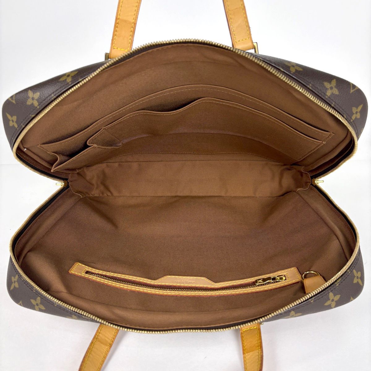 Louis Vuitton Porte Document Pegase Business Handbag Briefcase Monogram Brown — view 9