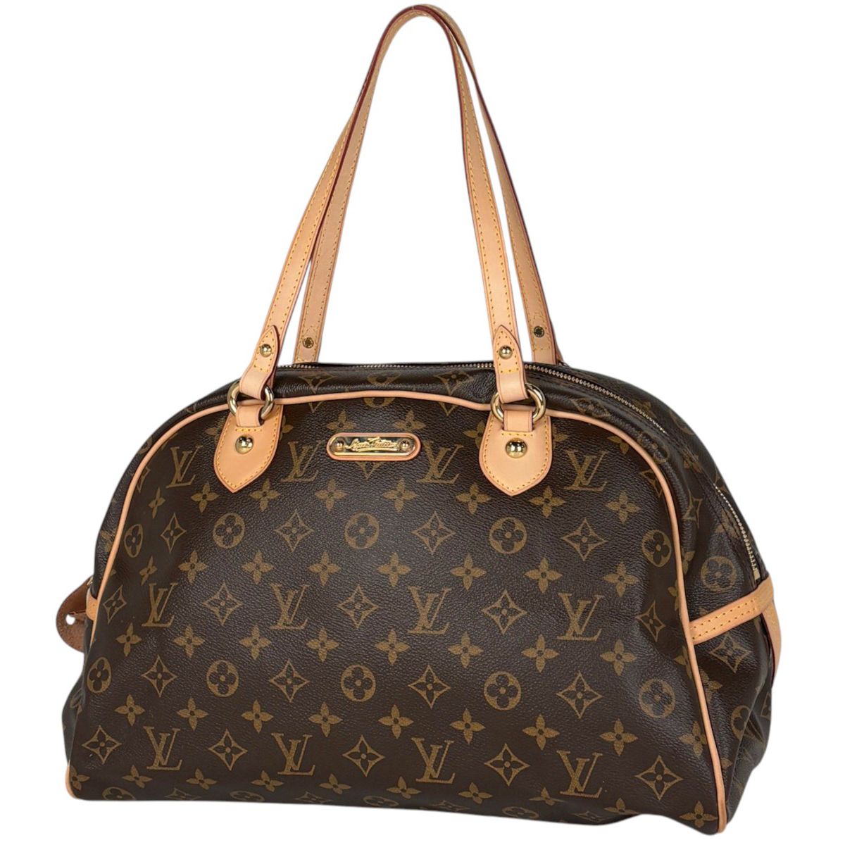 Louis Vuitton Montorgueil GM Tote Handle Monogram Brown