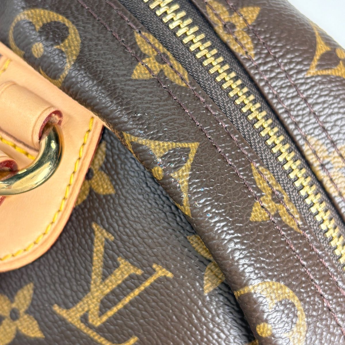 Louis Vuitton Montorgueil GM Tote Handle Monogram Brown — view 4