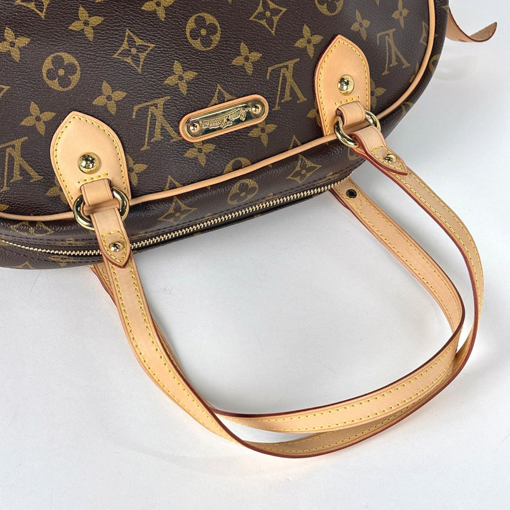 Louis Vuitton Montorgueil GM Tote Handle Monogram Brown — view 7
