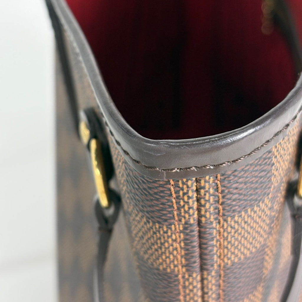 Louis Vuitton Neverfull PM Handbag Damier Brown — view 4