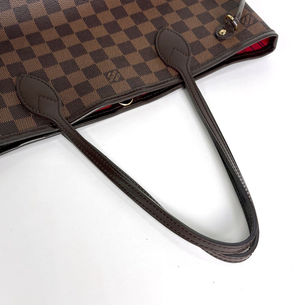 Louis Vuitton Neverfull PM Handbag Damier Brown — view 6