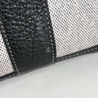 Hermes Garden Party PM Tote Toile Ash Gray Black — view 4