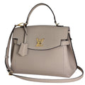 Louis Vuitton Lockme Ever 2-Way Shoulder Bag Leather Gray