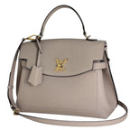 Louis Vuitton Lockme Ever 2-Way Shoulder Bag Leather Gray