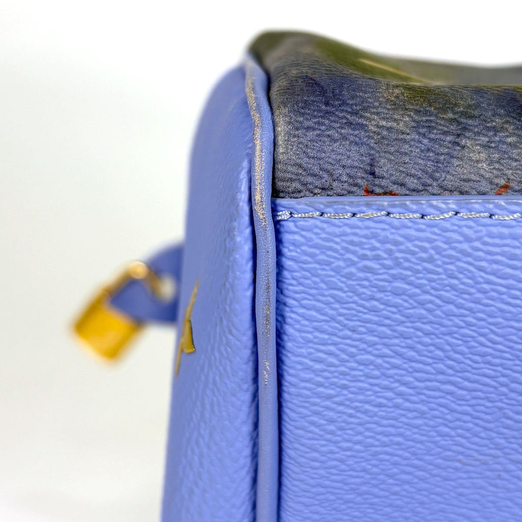 Louis Vuitton Speedy 30 Masters Collection Monet Water Lilies Boston — view 5
