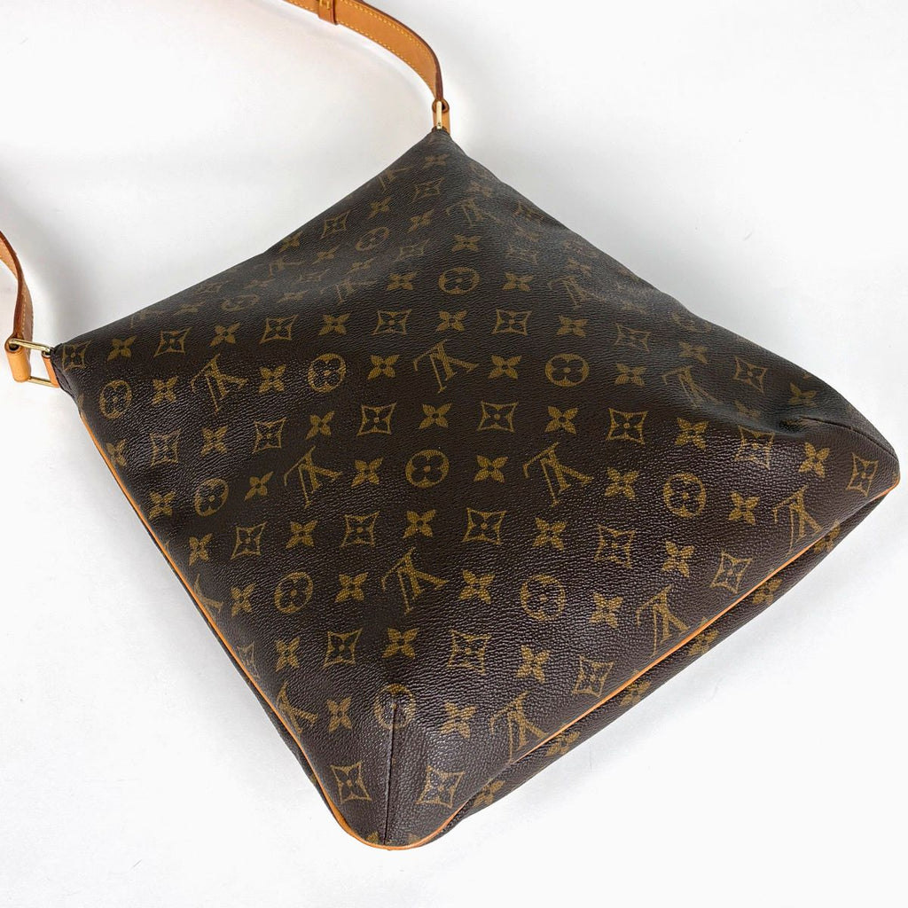 Louis Vuitton Musette Shoulder Bag Crossbody Monogram Brown — view 2