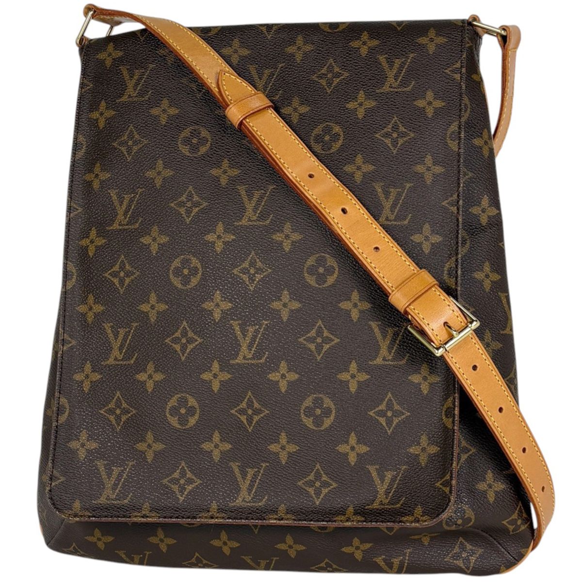 Louis Vuitton Musette Shoulder Bag Crossbody Monogram Brown