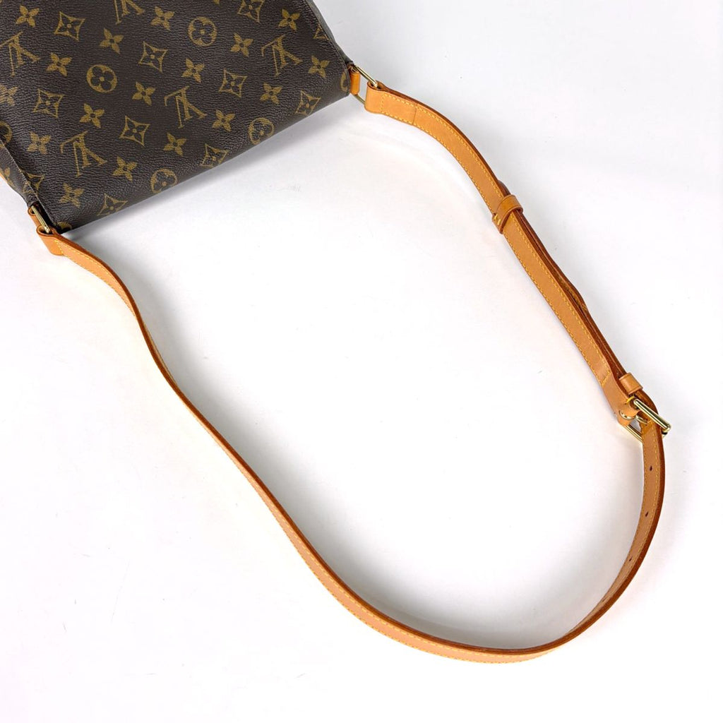 Louis Vuitton Musette Shoulder Bag Crossbody Monogram Brown — view 5