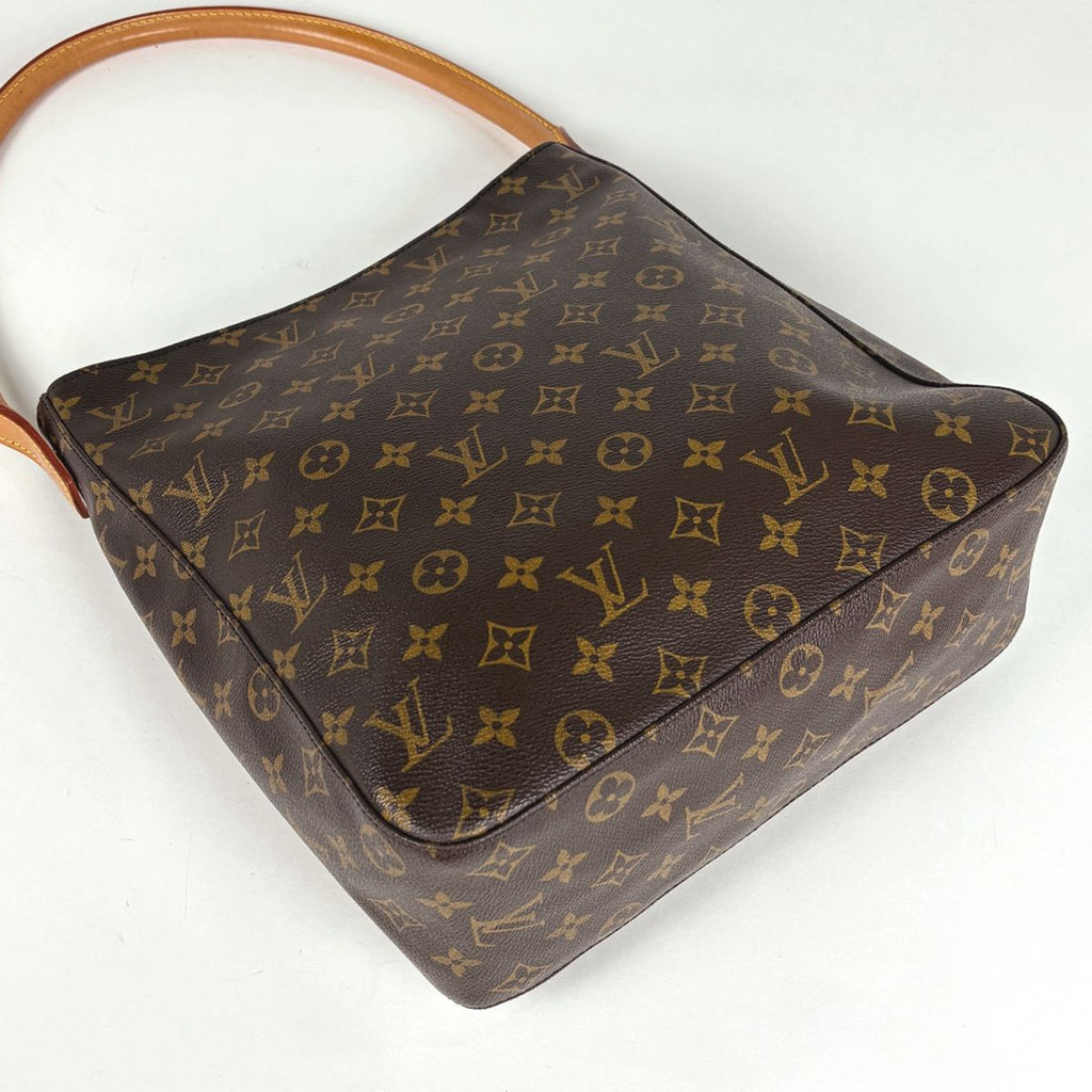 Louis Vuitton Looping GM Shoulder Bag Monogram Brown — view 2