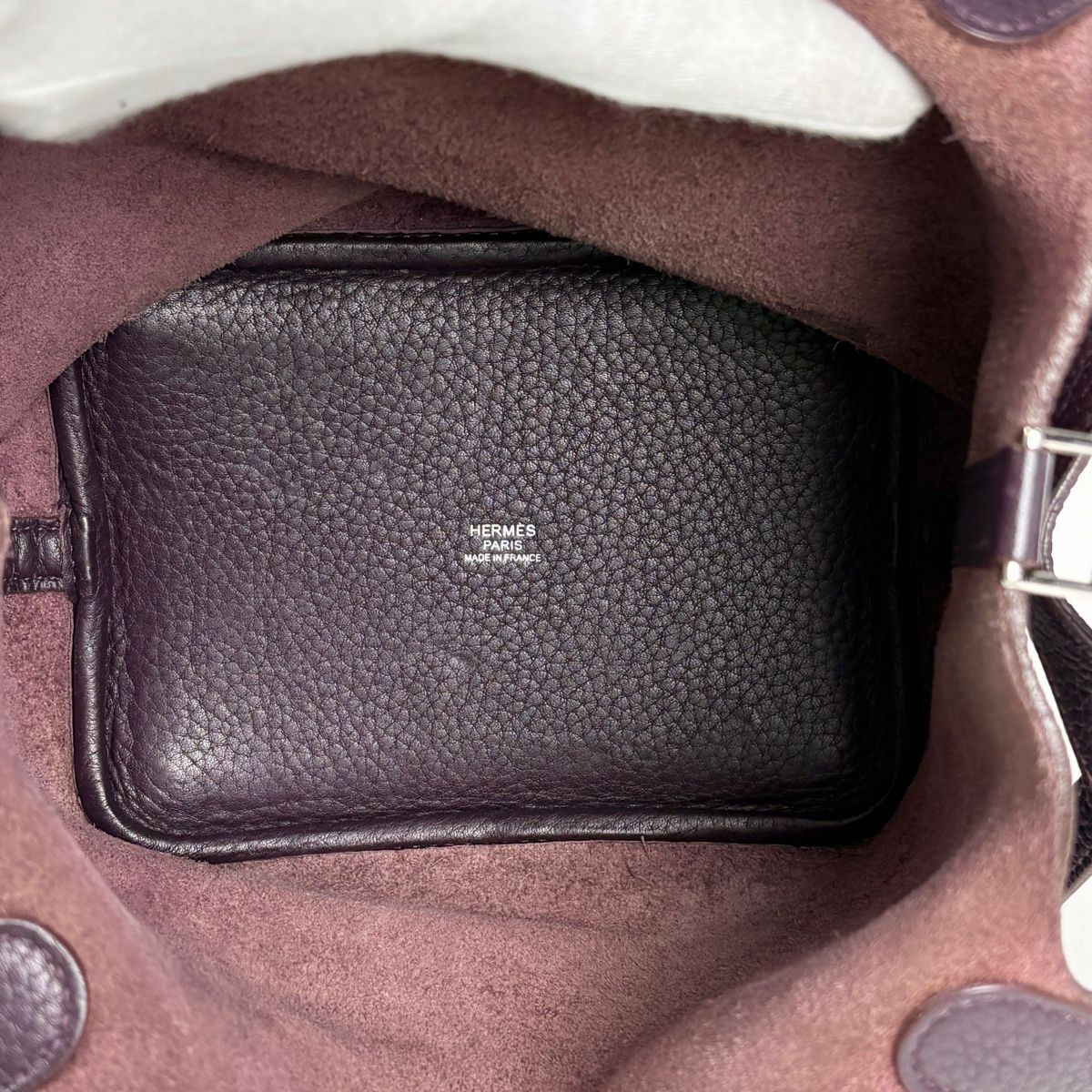 Hermes Picotin Lock Mini Bag Taurillon Clemence Leysin — view 9