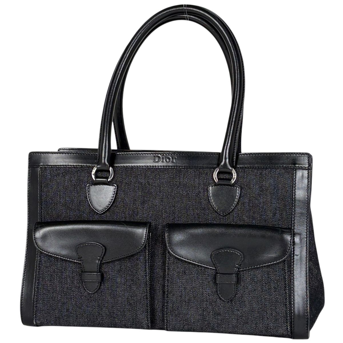 Dior Tote Denim Black