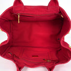 Prada Canapa Tote 2-Way Canvas — view 9