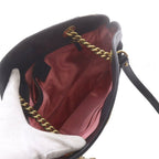 Gucci GG Marmont Chain Tote Black Beige — view 6
