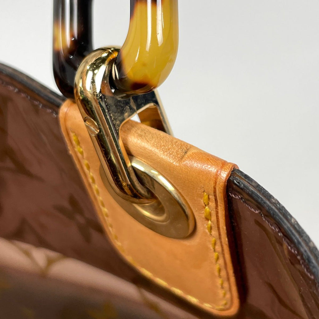 Louis Vuitton Cabas Ambre PM Tote Monogram Vinyl Brown — view 6