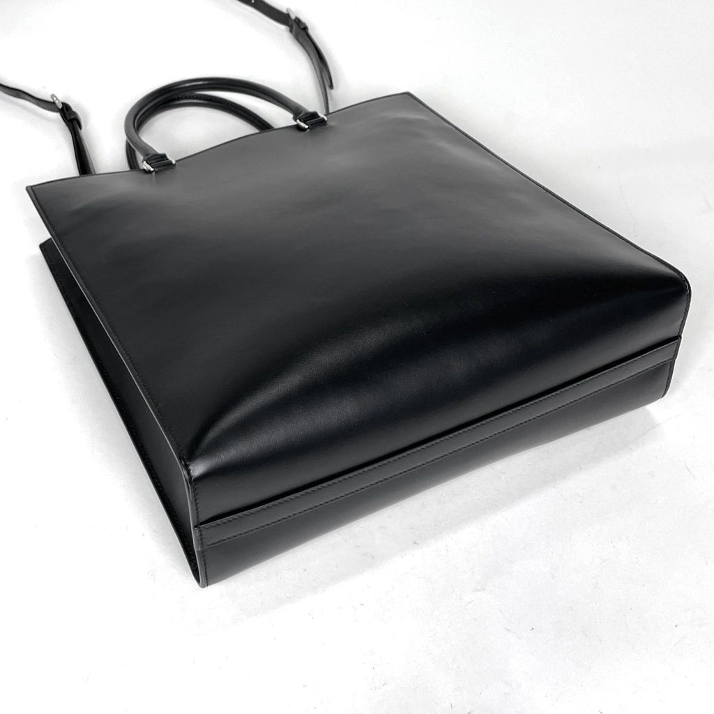 Prada Tote 2-Way Leather Nero — view 2
