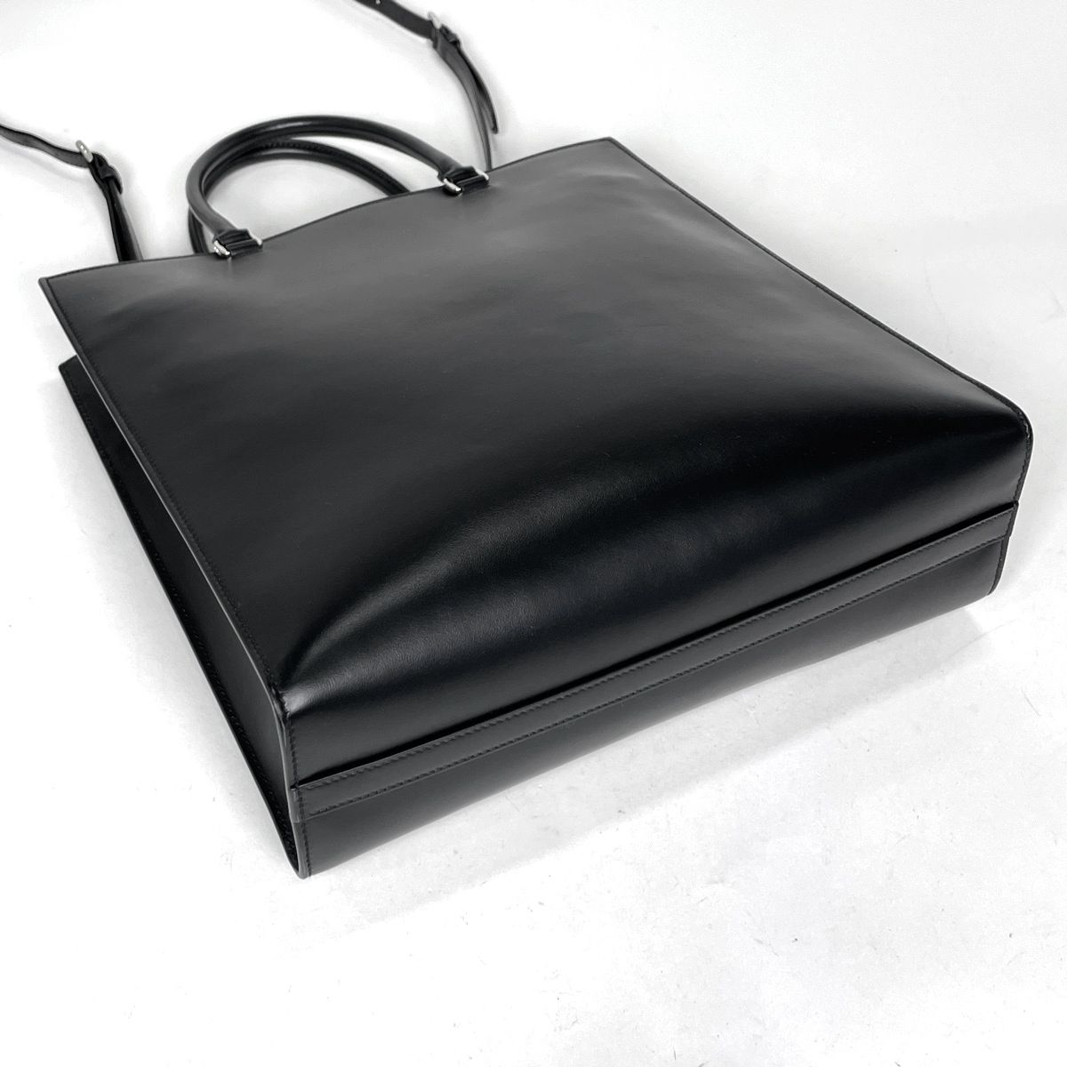 Prada Tote 2-Way Leather Nero — view 2