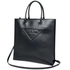 Prada Tote 2-Way Leather Nero