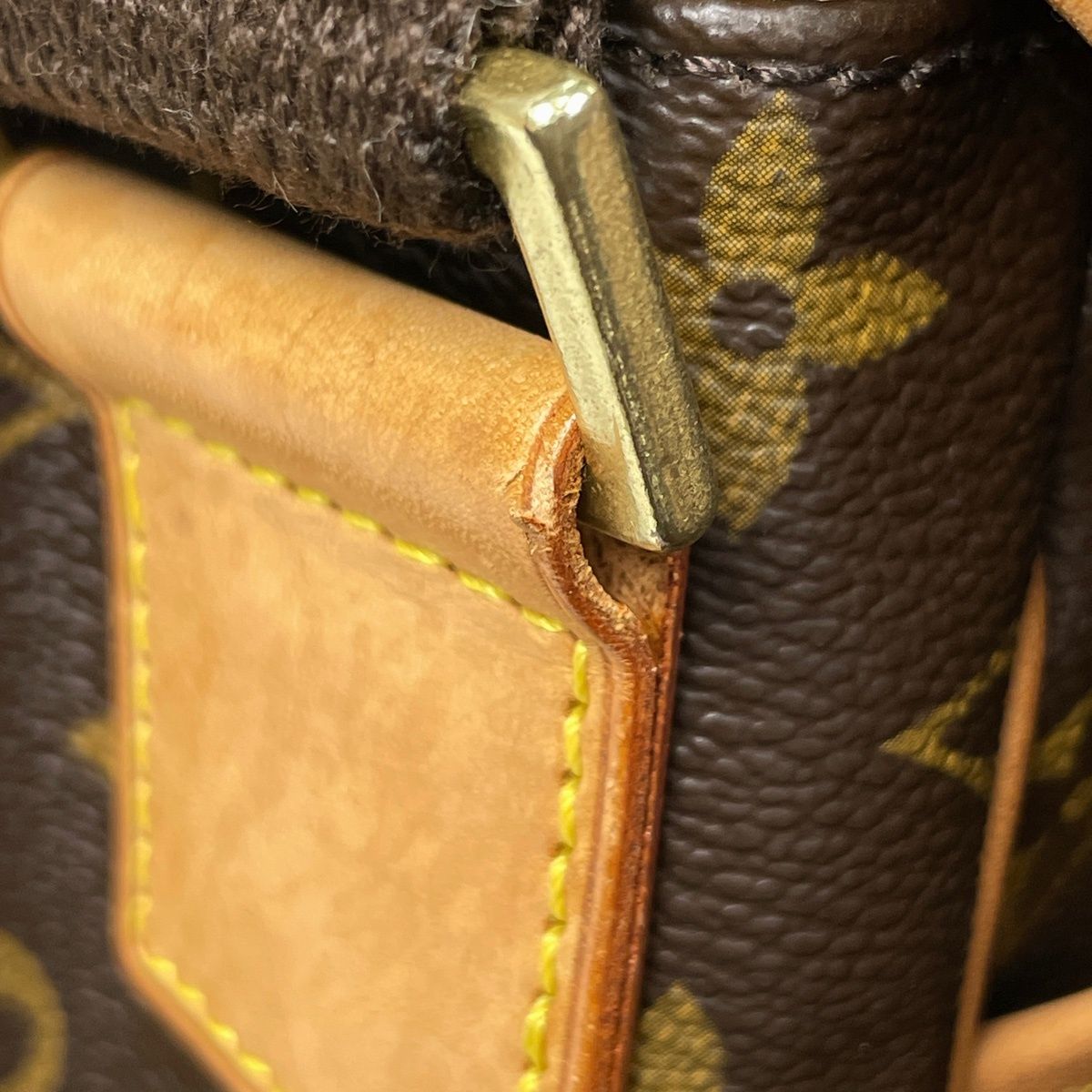 Louis Vuitton Messenger GM Bossfort Shoulder Bag Monogram Brown — view 4
