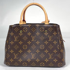 Louis Vuitton Montaigne BB 2-Way Shoulder Bag Monogram Brown — view 3