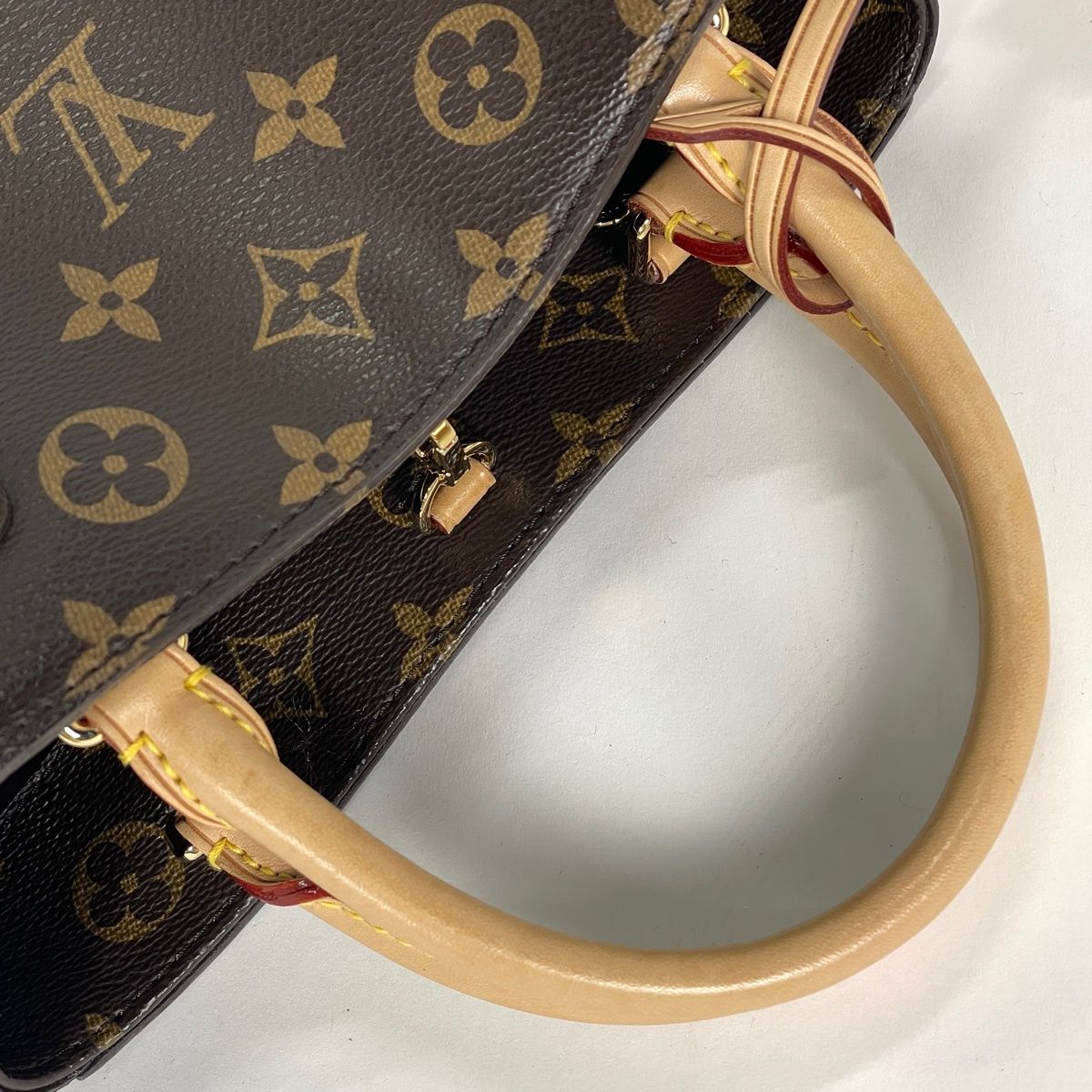 Louis Vuitton Montaigne BB 2-Way Shoulder Bag Monogram Brown — view 7