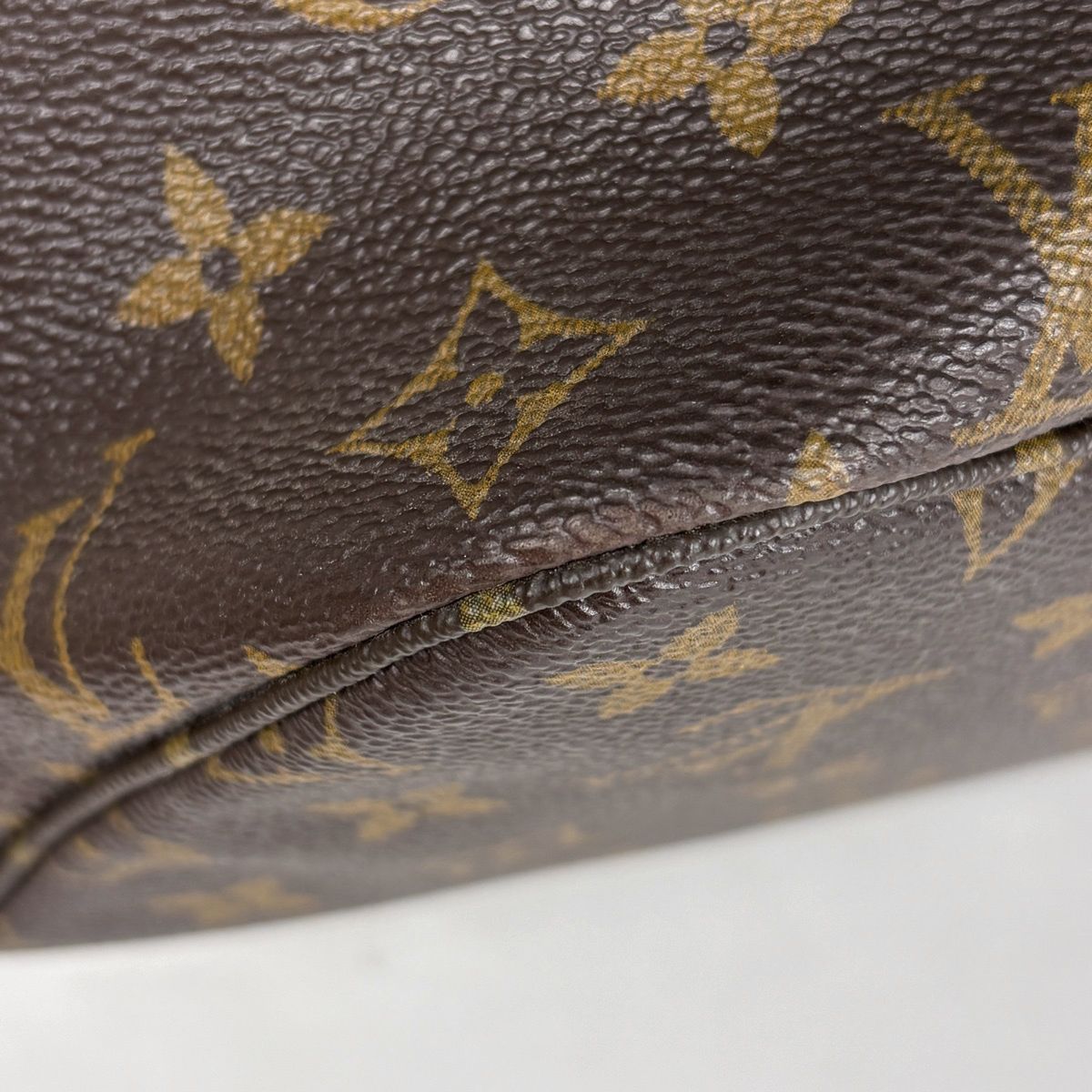 Louis Vuitton Neverfull MM Tote Shoulder Bag Monogram Brown — view 3