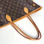 Louis Vuitton Neverfull MM Tote Shoulder Bag Monogram Brown — view 7
