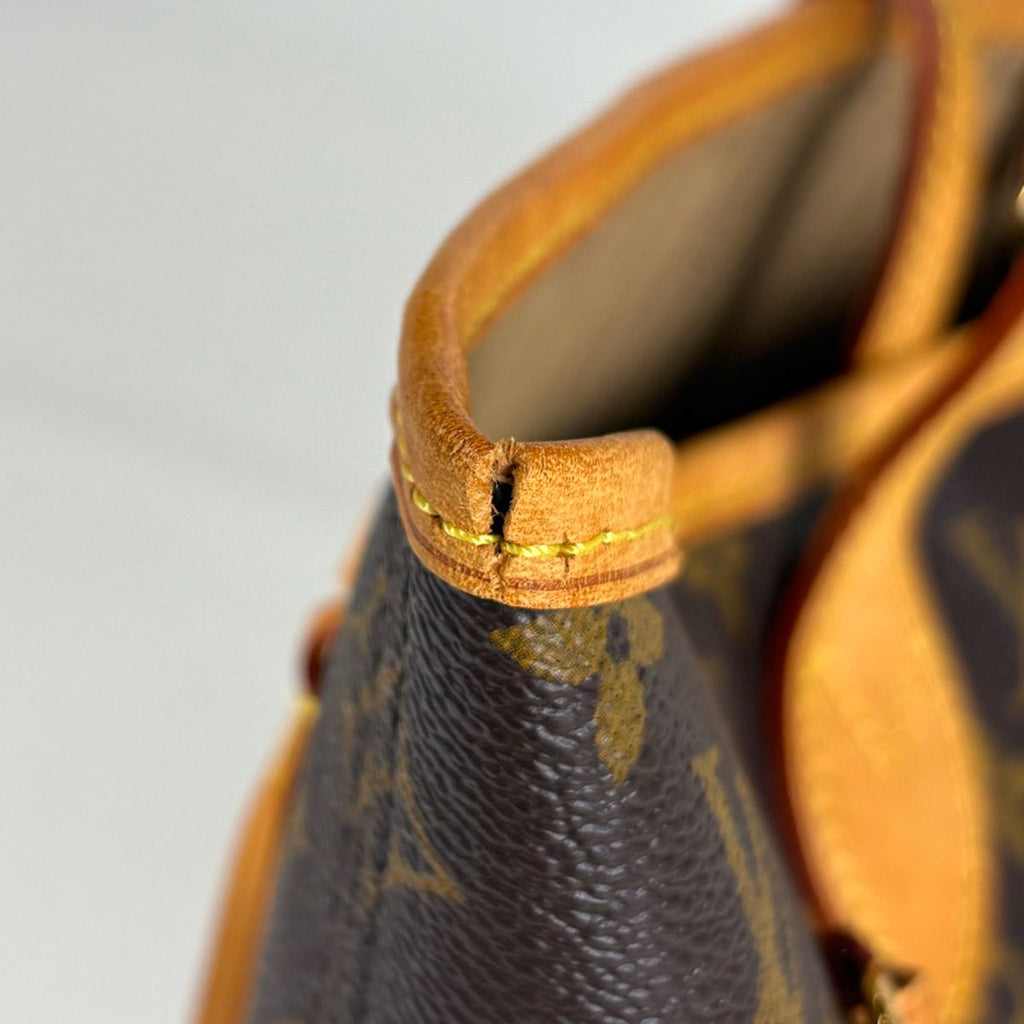 Louis Vuitton Neverfull MM Tote Shoulder Bag Monogram Brown — view 5