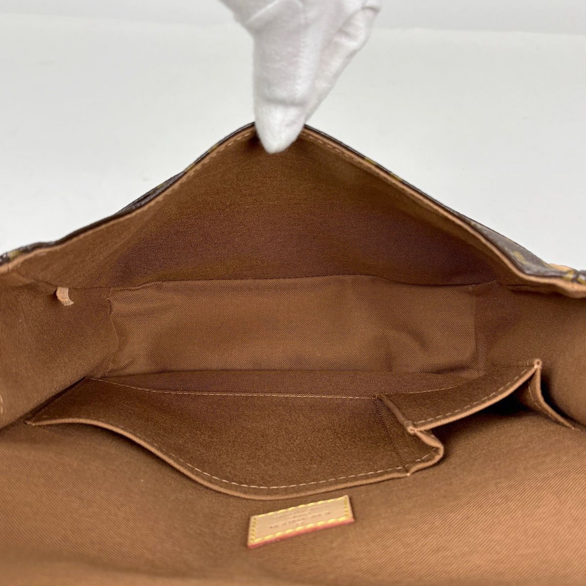 Louis Vuitton Messenger PM Bosfall Shoulder Bag Crossbody Monogram Brown — view 7