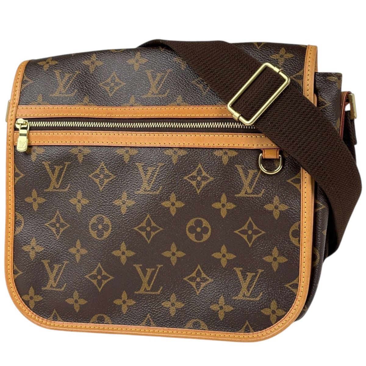 Louis Vuitton Messenger PM Bosfall Shoulder Bag Crossbody Monogram Brown