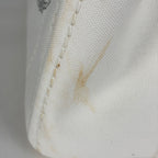 Prada Canapa Tote 2-Way Shoulder Bag Canvas White — view 4