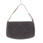 Louis Vuitton Monogram Pochette Soirle Pouch Brown — view 2