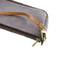 Louis Vuitton Monogram Pochette Soirle Pouch Brown — view 6