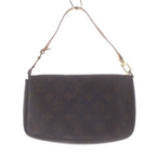 Louis Vuitton Monogram Pochette Soirle Pouch Brown