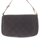 Louis Vuitton Monogram Pochette Soirle Pouch Brown — view 3