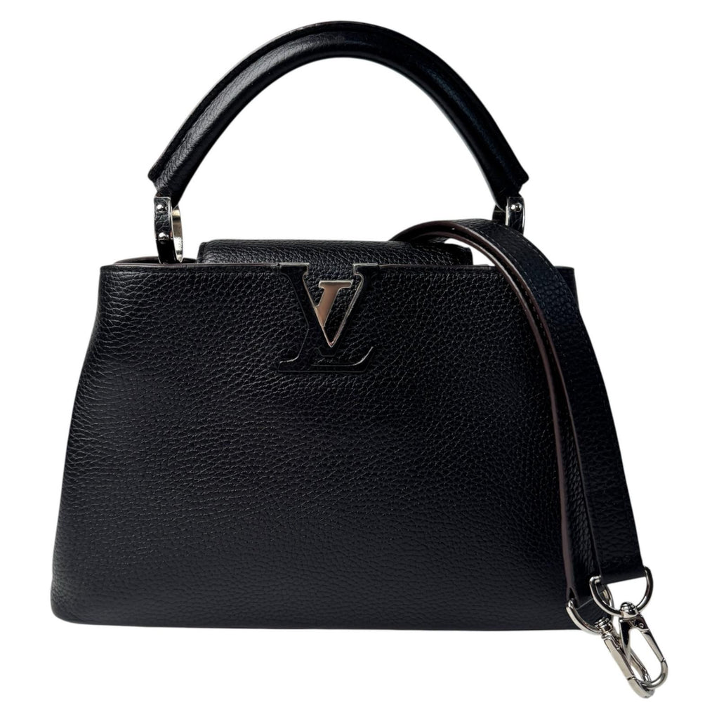 Louis Vuitton Capucines BB 2-Way Shoulder Bag Black