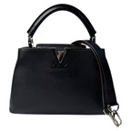 Louis Vuitton Capucines BB 2-Way Shoulder Bag Black