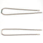 Gucci Logo Enamel Necklace 41.5 45.5 Turquoise Blue Sterling Silver — view 3