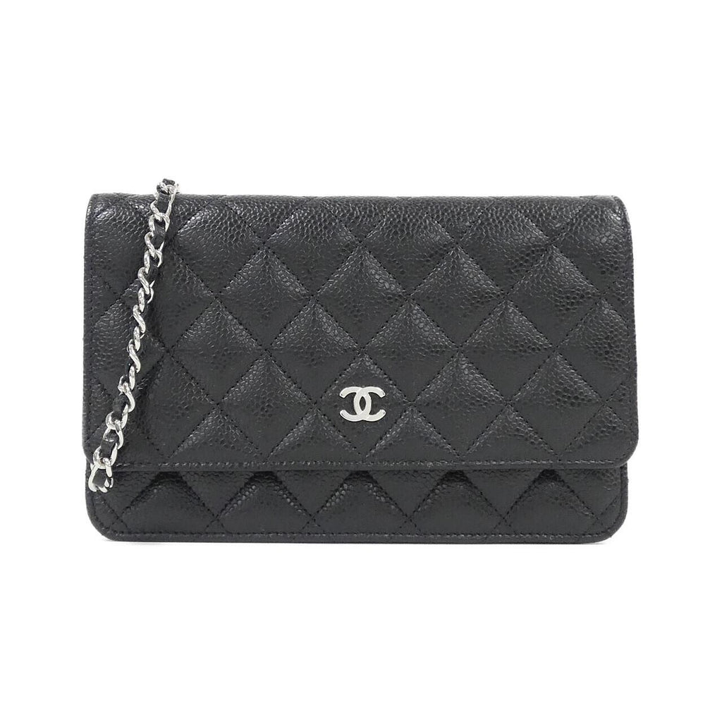 Chanel Timeless Classic Line Chain Wallet Shoulder