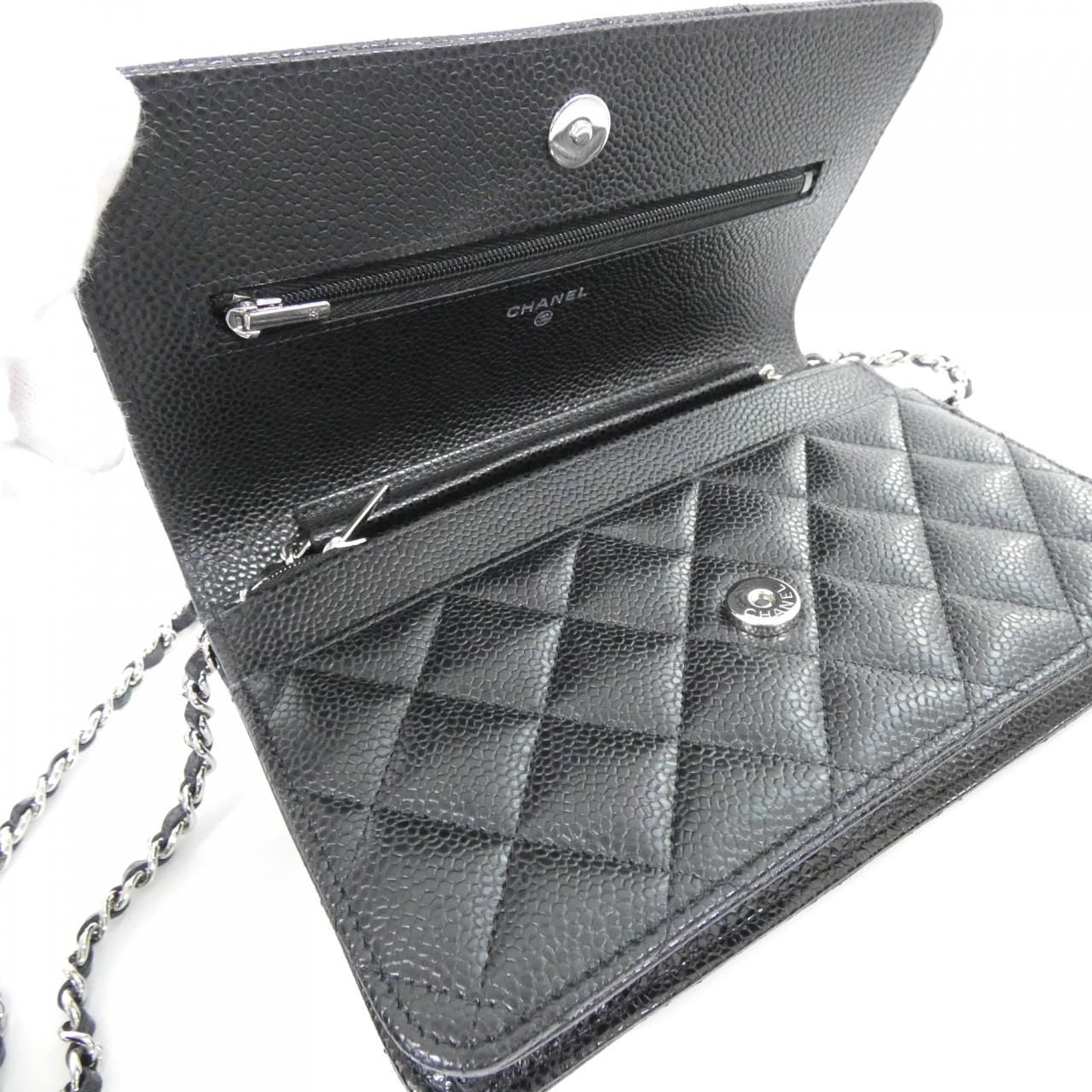 Chanel Timeless Classic Line Chain Wallet Shoulder — view 5