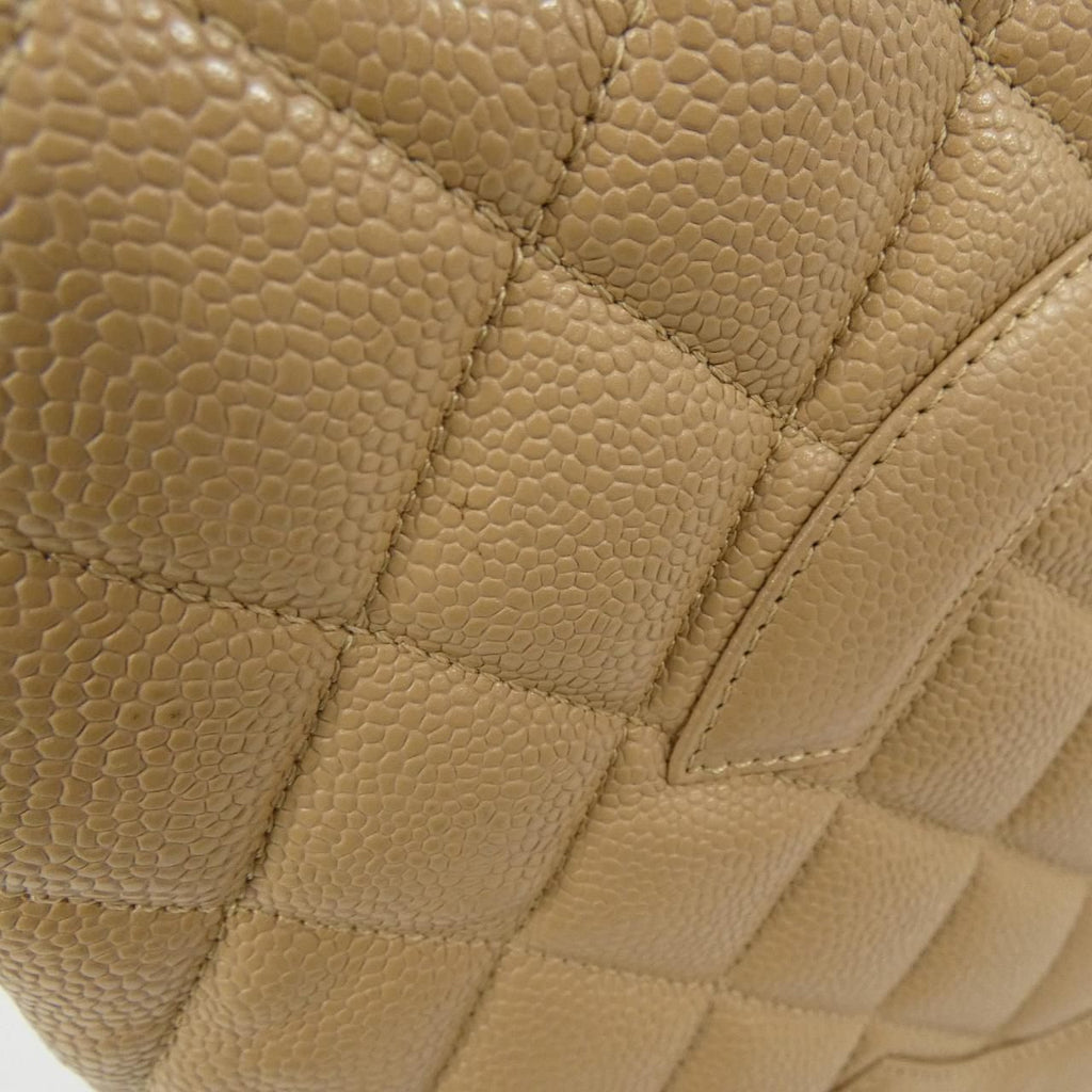 Chanel Vintage Bag Handbag Beige — view 6