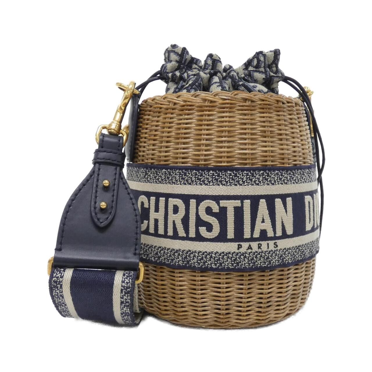Dior Oblique Wicker Vo Shoulder