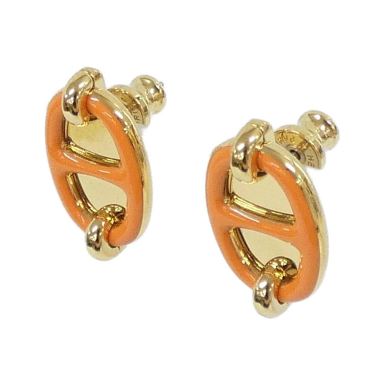 Hermes Mini Maillon Earrings — view 2