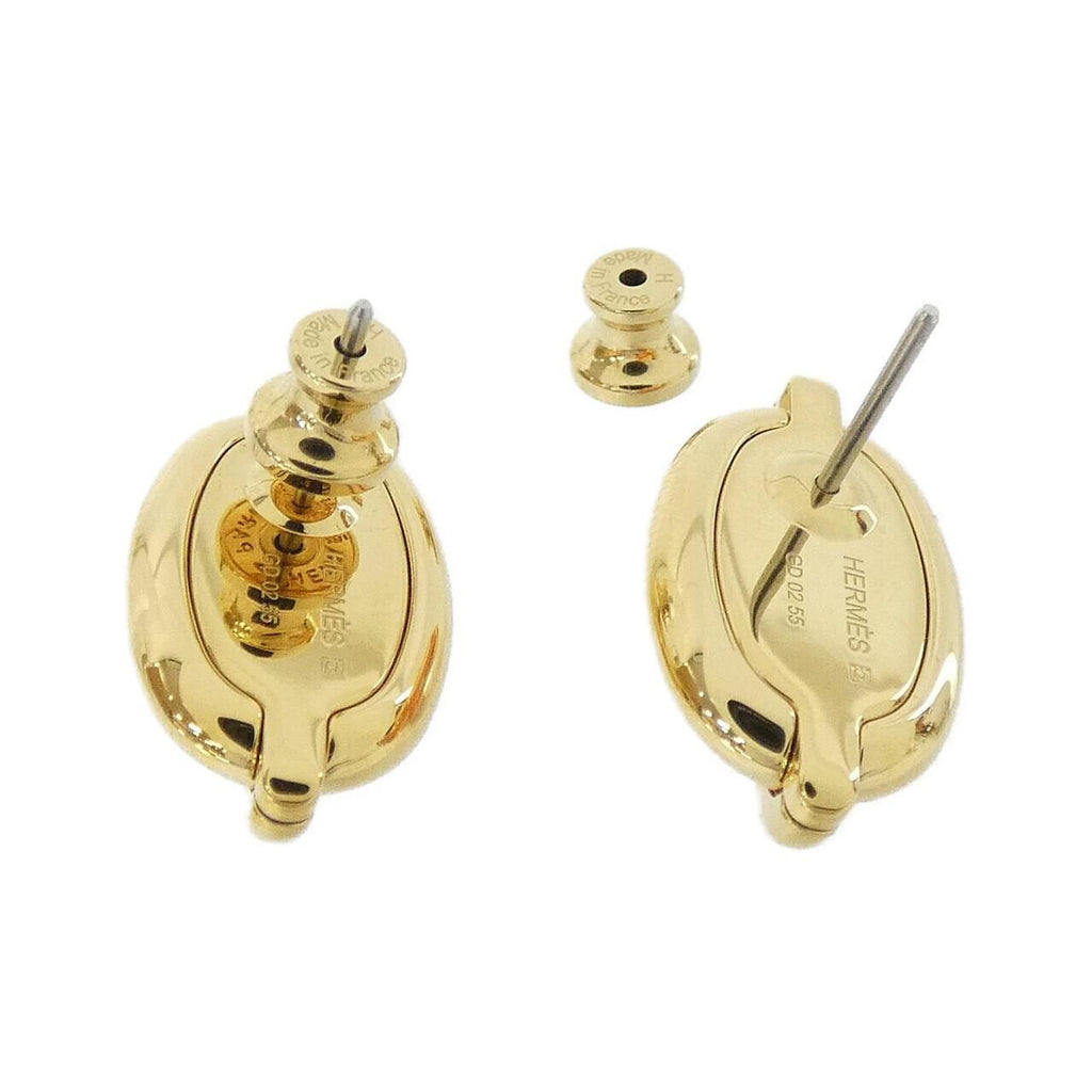 Hermes Mini Maillon Earrings — view 3